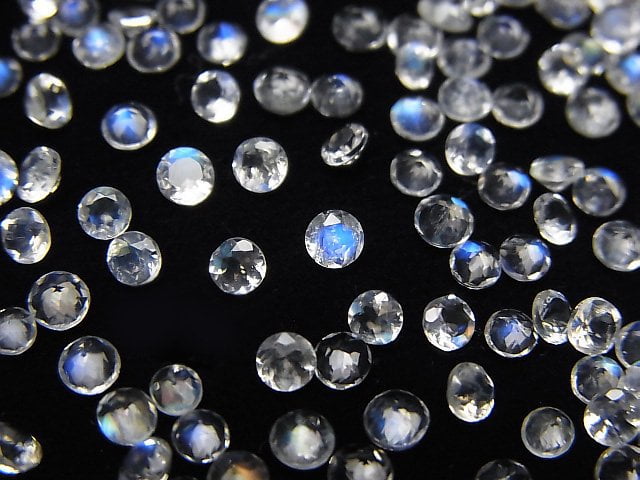 Rainbow Moonstone, Undrilled (No Hole) Gemstone Beads