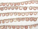 [Video]High Quality Andesine AAA- Chestnut Faceted Briolette 1strand beads (aprx.7inch/18cm)