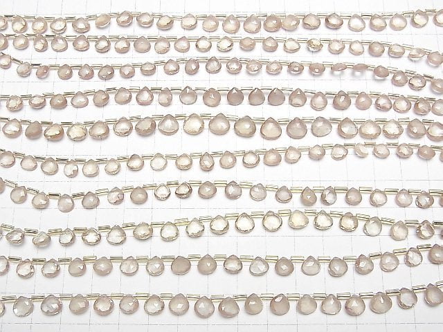[Video]High Quality Andesine AAA Chestnut Faceted Briolette 1strand beads (aprx.7inch/18cm)