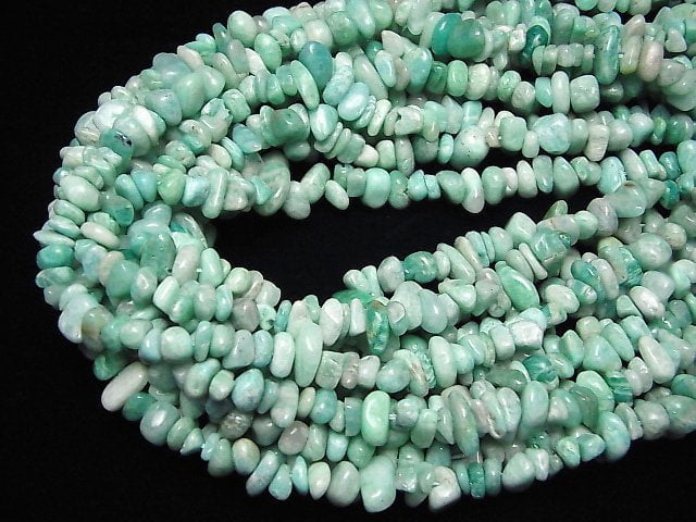 [Video]Africa Amazonite AA Chips (Small Nugget ) 1strand beads (aprx.15inch/38cm)