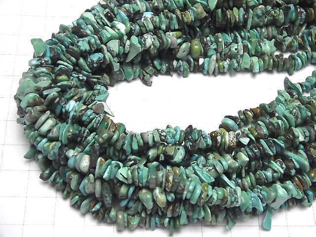 [Video]Turquoise AA+ Chips (Small Nugget ) 1strand beads (aprx.15inch/38cm)