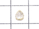 [Video][One of a kind] Yellow Diamond Loose stone Rose Cut 1pc NO.3