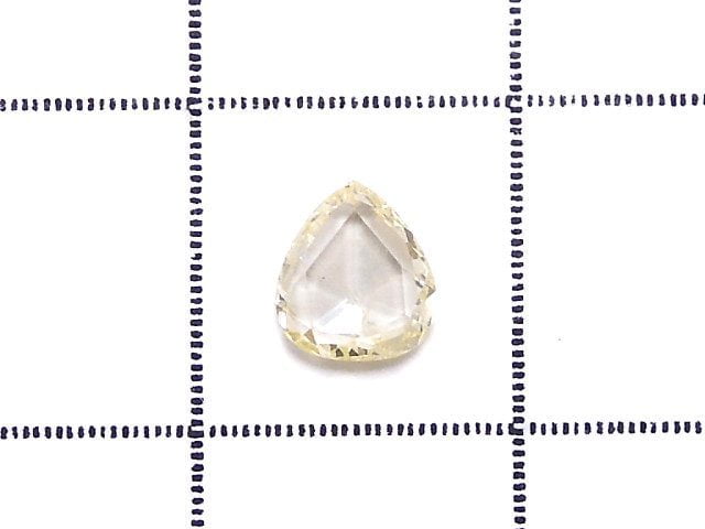 [Video][One of a kind] Yellow Diamond Loose stone Rose Cut 1pc NO.3