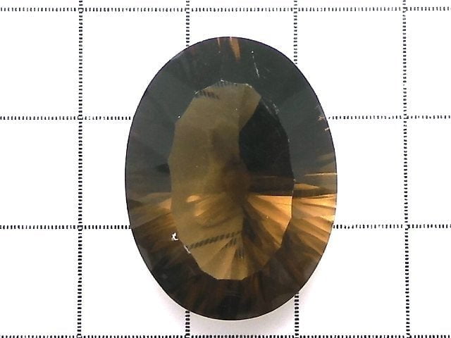 [Video][One of a kind] High Quality Smoky Quartz AAA Loose stone Concave Cut 1pc NO.4