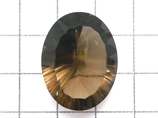 [Video][One of a kind] High Quality Smoky Quartz AAA Loose stone Concave Cut 1pc NO.6