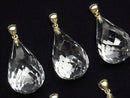 Accessories, Crystal Quartz, Drop, Pendant Gemstone Beads