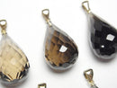 Accessories, Drop, Pendant, Smoky Quartz Gemstone Beads