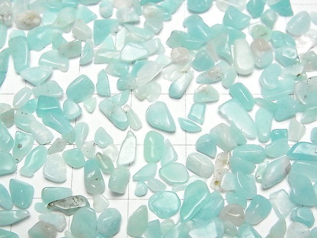 Peruvian Amazonite AA Undrilled Chips 100g