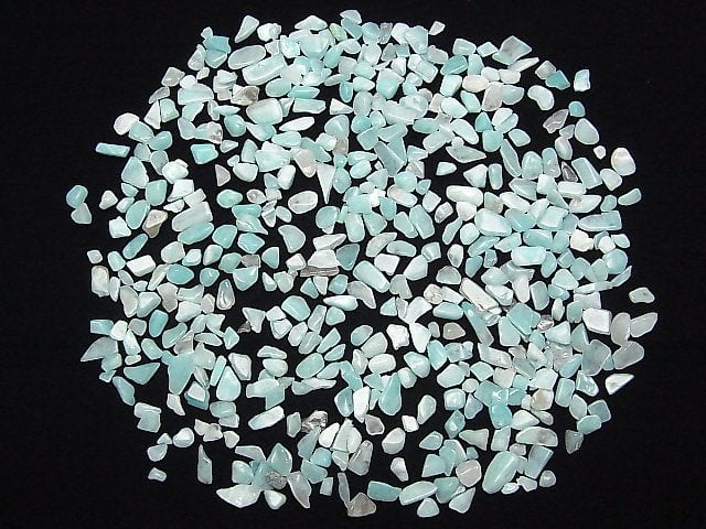 Peruvian Amazonite AA Undrilled Chips 100g