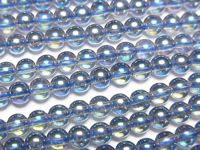 Flash Crystal, Round Gemstone Beads