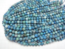 [Video] Blue Opal AA+ Round 8mm half or 1strand beads (aprx.15inch/36cm)