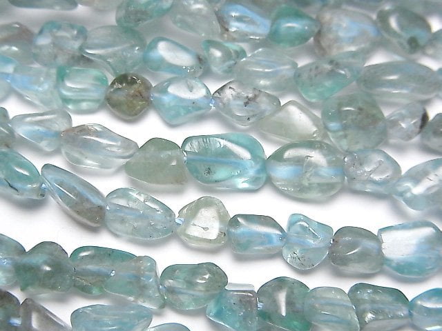 Apatite, Nugget Gemstone Beads