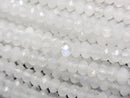 Rainbow Moonstone, Roundel Gemstone Beads