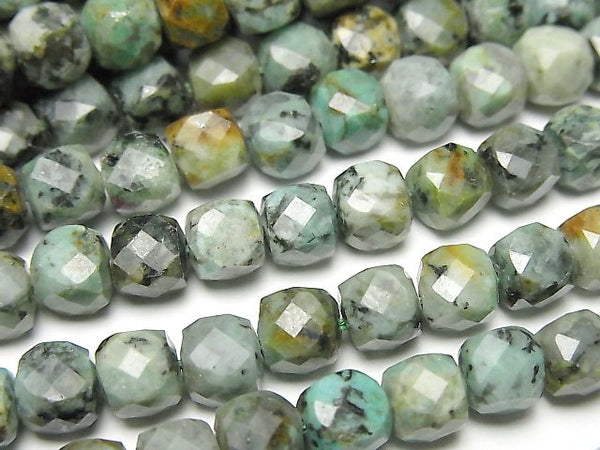 Cube, Turquoise Gemstone Beads