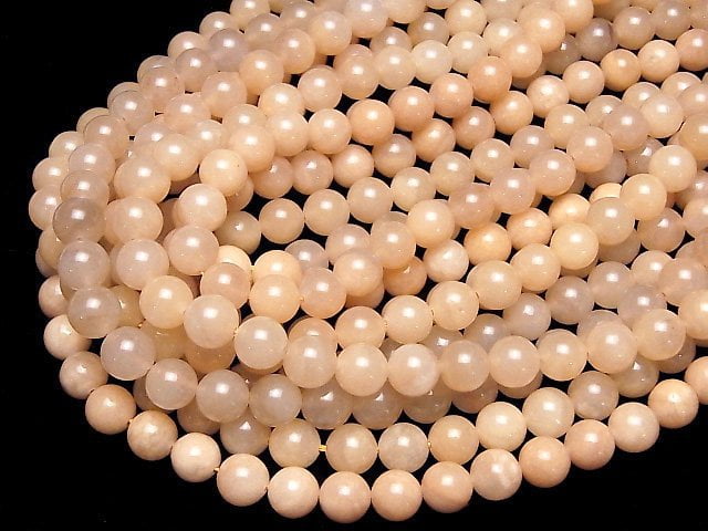 [Video] Pink Orange Aventurine AAA- Round 10mm 1strand beads (aprx.15inch/36cm)