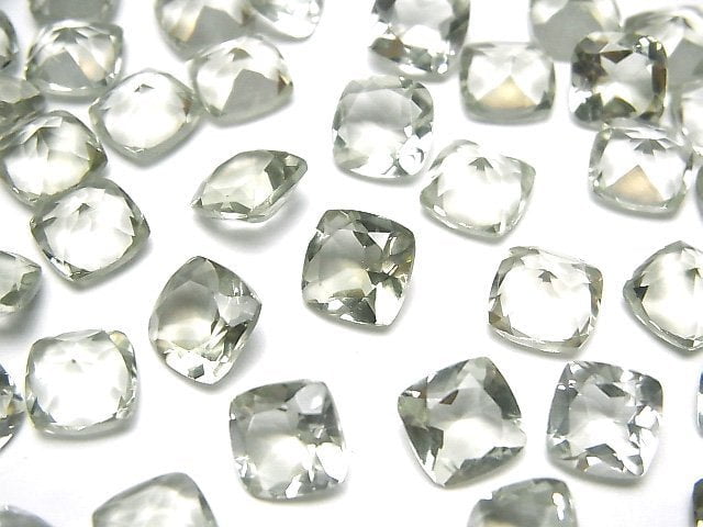 Green Amethyst, Rectangle Gemstone Beads