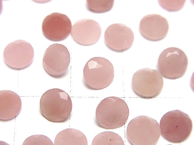 [Video]Guava Quartz AAA Loose stone Round Faceted 6x6mm 3pcs