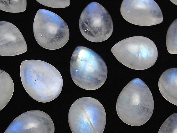 Cabochon, Rainbow Moonstone Gemstone Beads