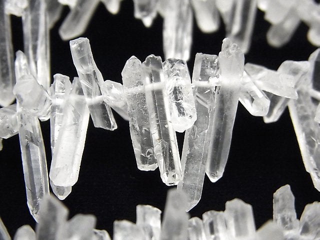 Crystal Quartz, Point Gemstone Beads