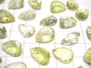 [Video]High Quality Lemon Quartz AAA Carved Pear shape Faceted 14x10mm 2pcs