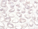 [Video]High Quality Rose Quartz AAA Loose stone Pear shape Faceted 12x8mm 2pcs
