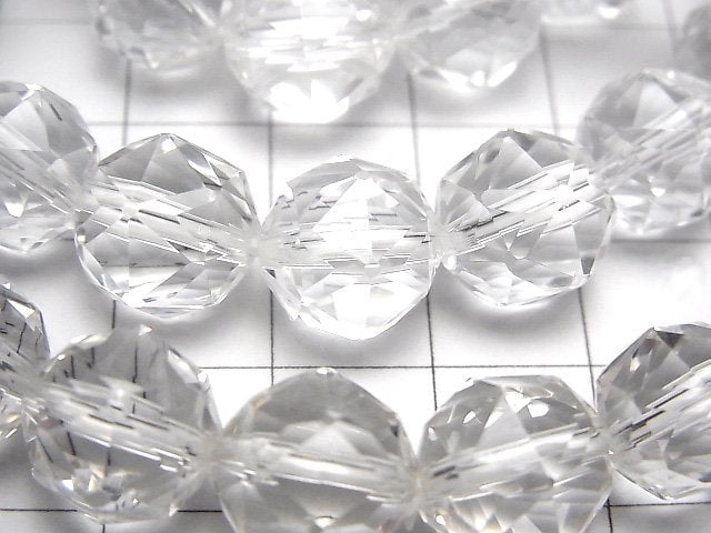 [Video]High Quality! Crystal AAA Star Faceted Round 12mm Bracelet