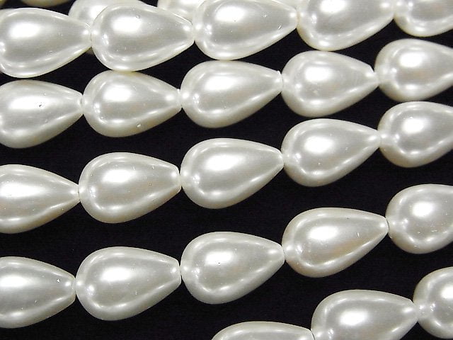 Drop, Mother of Pearl (Shell Beads) Pearl & Shell Beads