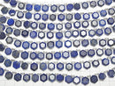 [Video] Lapislazuli AA++ Hexagon Cut 9x8mm 1strand (13pcs)