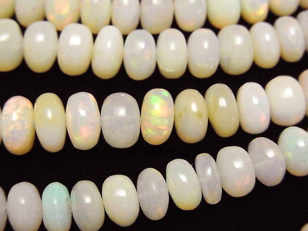 Opal, Roundel Gemstone Beads