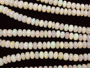 [Video] Ethiopia Opal AA++ Rondelle 1strand beads (aprx.17inch/41cm)