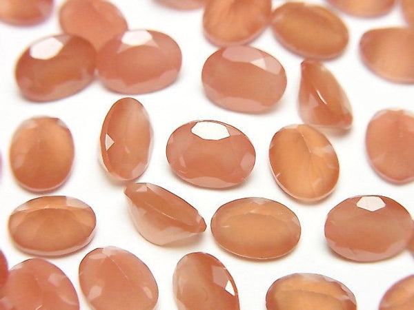 Oval, Rhodochrosite Gemstone Beads