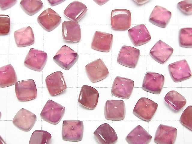 [Video]High Quality Ruby AAA- Sugarloaf Cut 6x6mm 2pcs