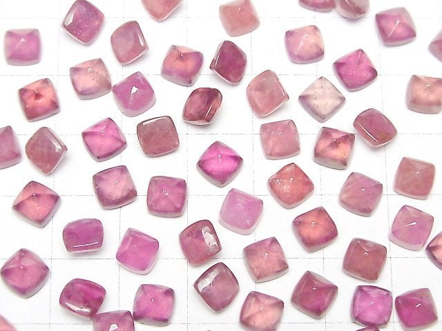 [Video]High Quality Ruby AAA- Sugarloaf Cut 6x6mm 2pcs