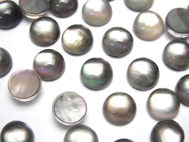 Cabochon, Mother of Pearl (Shell Beads) Pearl & Shell Beads