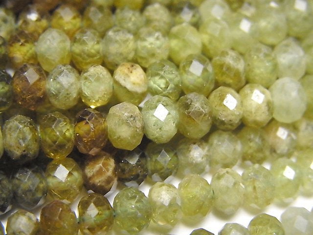 Garnet, Roundel Gemstone Beads