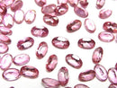 [Video]High Quality Pink Topaz AAA Loose stone Oval Faceted 6x4mm 2pcs