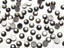 [Video] High Quality Black Shell (Black-lip Oyster ) AAA Round Cabochon 4x4mm 5pcs