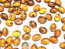 [Video] Cracked Baltic Amber Oval Cabochon 8x6mm 5pcs