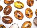 Amber, Cabochon Gemstone Beads