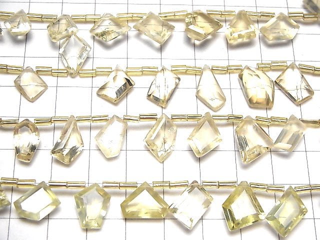 [Video]High Quality Scapolite AAA- fancy shape cut 1strand (13pcs )