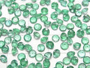 High Quality Emerald AAA- Loose stone Round Faceted 4x4mm 1pc
