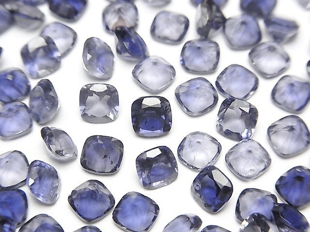 Iolite, Rectangle Gemstone Beads