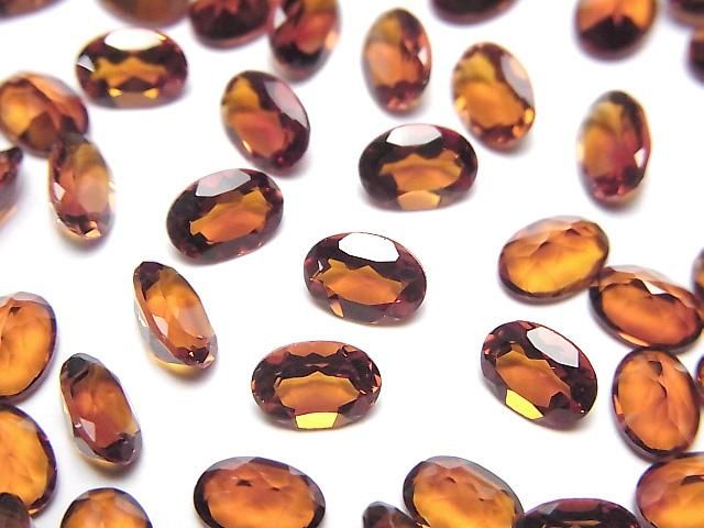 [Video] High Quality Madeira Citrine AAA Loose Stone Oval Faceted 7x5mm 3pcs