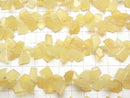 [Video]Yellow Opal AA++ Rough Slice Faceted 1strand beads (aprx.7inch/17cm)