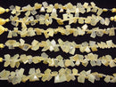 [Video]Yellow Opal AA++ Rough Slice Faceted 1strand beads (aprx.7inch/17cm)