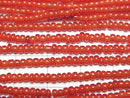 [Video] Indian White Hearts Beads Rondelle 2.5x2.5x1.5mm 1strand beads (aprx.24inch/60cm)