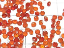 [Video]High Quality Carnelian AAA Loose stone Round Faceted 3x3mm 10pcs