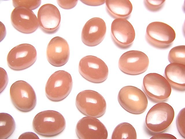 Cabochon, Rhodochrosite Gemstone Beads