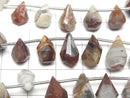 [Video] Laguna Lace Agate Rough Drop Faceted Briolette 1strand (20pcs)