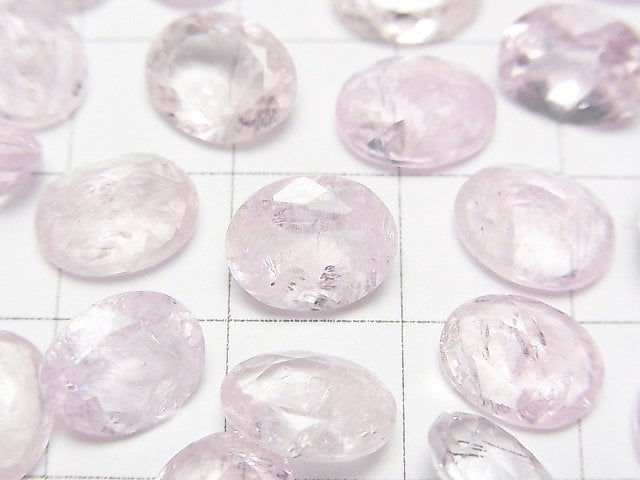 [Video] Morganite AA+ Loose stone Oval Faceted 10x8mm 2pcs